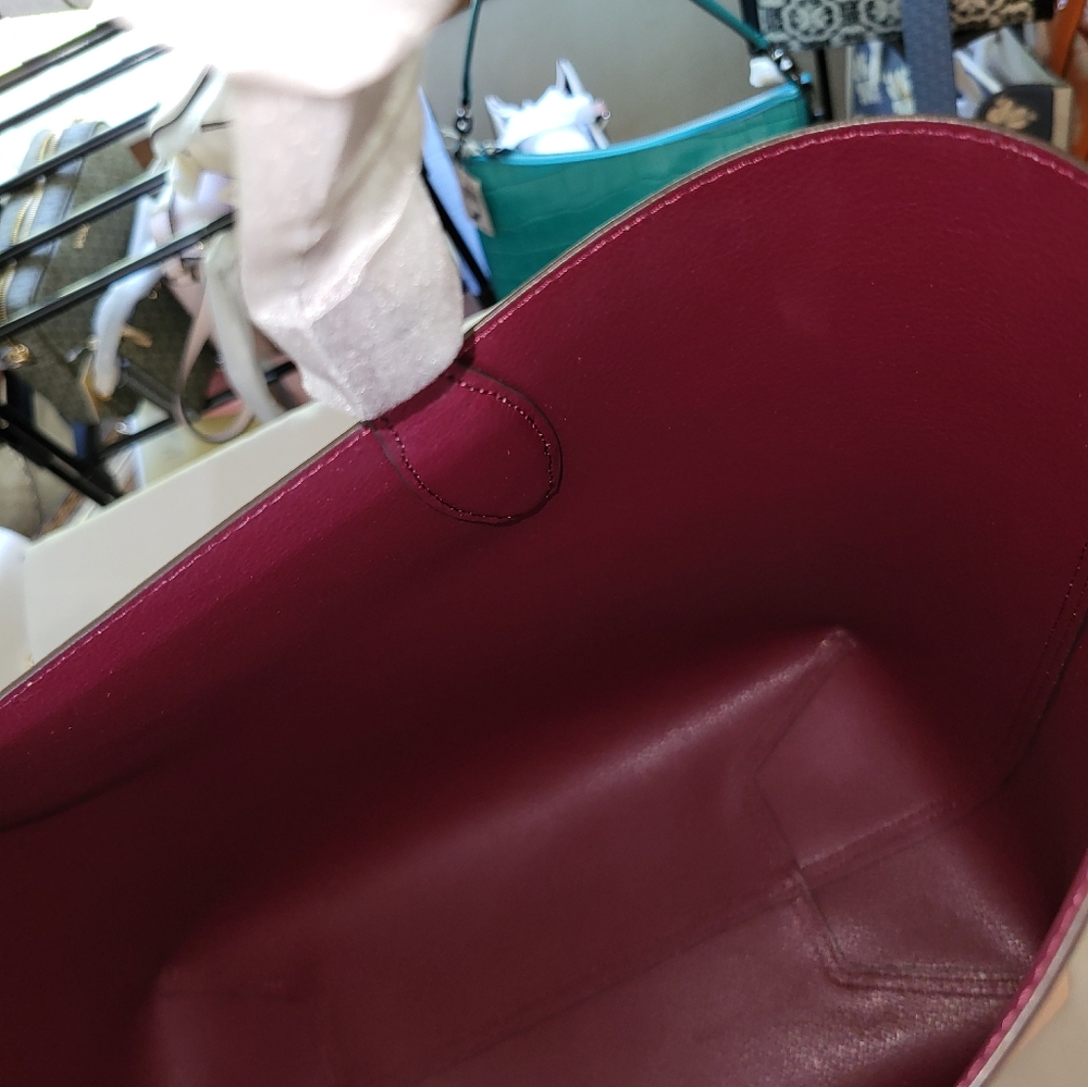 Kate Spade Glitter On Tote + Detachable Wristlet  / Rose Smoke - Picture 9 of 9